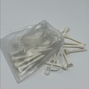 Hugo Boss white golf tee’s: new, clean; never used